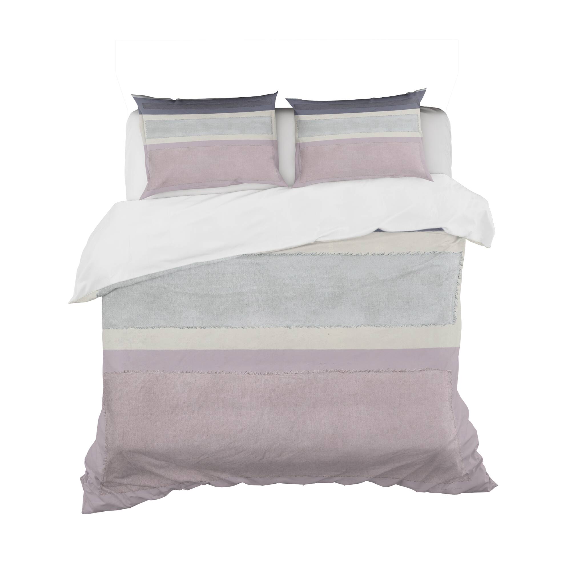 Designart 'Painted Weaving IV FB' Geometric Bedding Set
